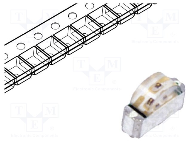 LED; SMD; 1208; red/green; 3x2x1mm; 130°; 2÷2.4/2÷2.4V; 20mA