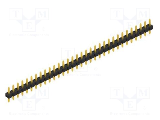 Connector: pin strips; pin header; male; PIN: 32; 2.54mm; THT; 1x32