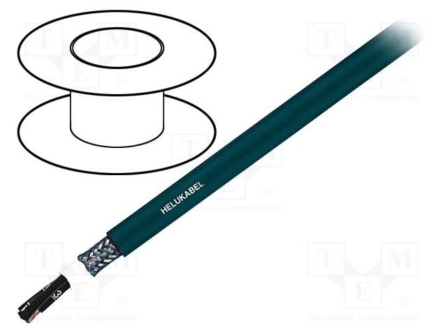 Wire: control cable; MULTISPEED® 500-C-TPE; 25G1,5mm2; TPE; Cu