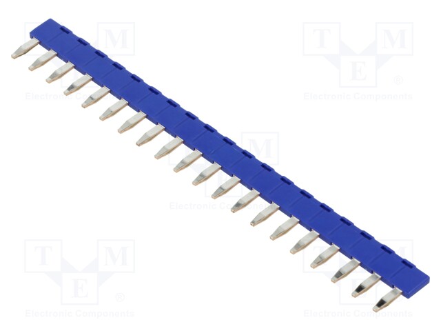 Connection bridge; PIN: 20; 32A; Series: G2RV-ST; blue