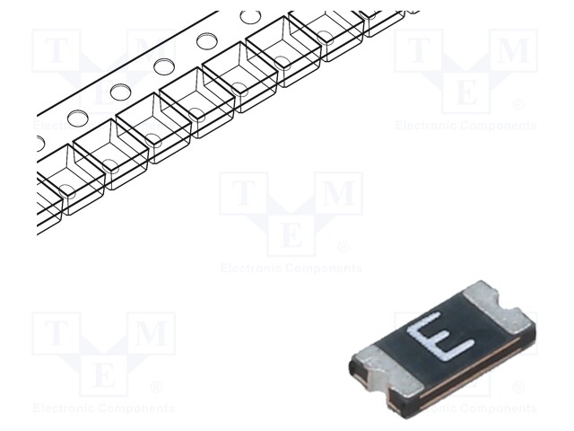 Fuse: PTC polymer; 350mA; 1206L