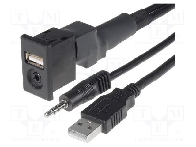 USB/AUX adapter; Mitsubishi