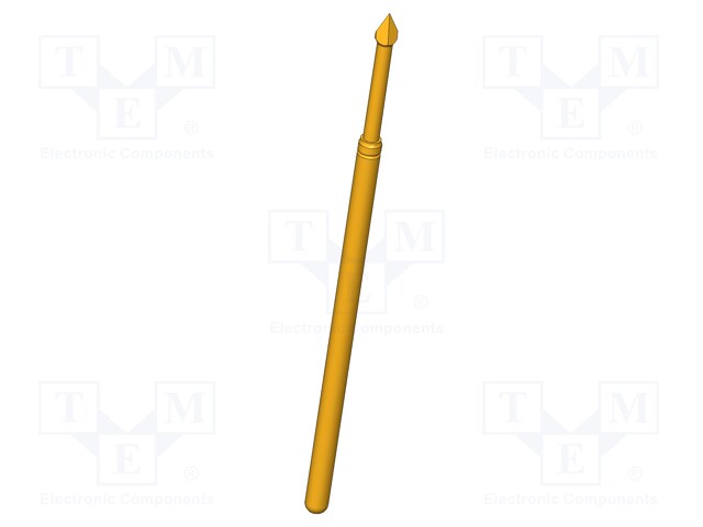 Test needle; Operational spring compression: 4.3mm; 5A; Ø: 1.3mm