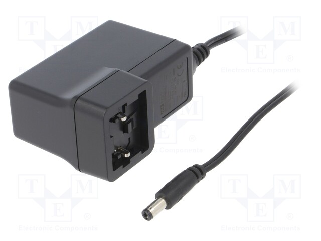Power supply: switched-mode; 15VDC; 4A; Out: 5,5/2,1; 60W; -30÷70°C