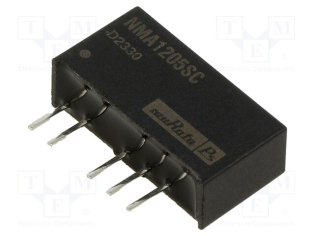 Converter: DC/DC; 1W; Uin: 10.8÷13.2V; Uout: 5VDC; Uout2: -5VDC; SIP
