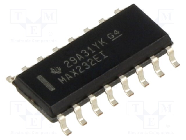 IC: interface; transceiver; full duplex,RS232; 250kbps; SO16; tube