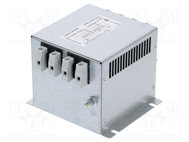 Filter: anti-interference; three-phase; 520VAC; 36A; Poles: 2