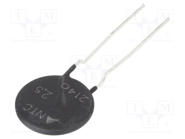 Thermistor, ICL NTC, 2.5 ohm, -20% to +20%, Radial Leaded, B57364 Series