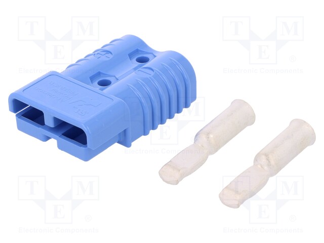 Plug; wire-wire; SB175; hermaphrodite; PIN: 2; for cable; crimped