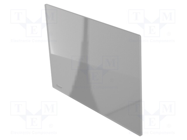 Front panel; for ITALTRONIC enclosure