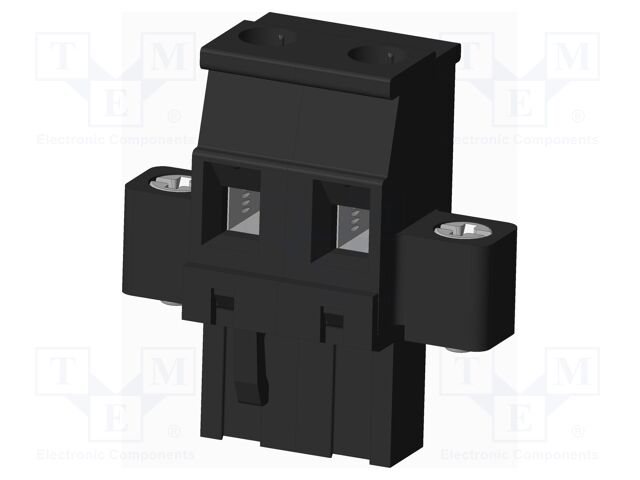 Connector: pluggable terminal block; plug; female; angled 90°