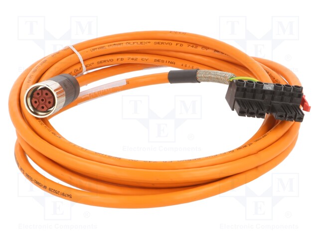 Harnessed cable; 5m; PUR; ÖLFLEX CONNECT; Siemens