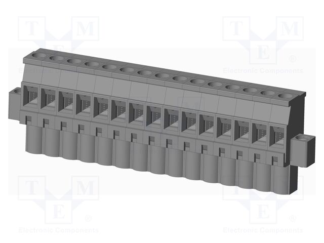 Connector: pluggable terminal block; plug; female; angled 90°