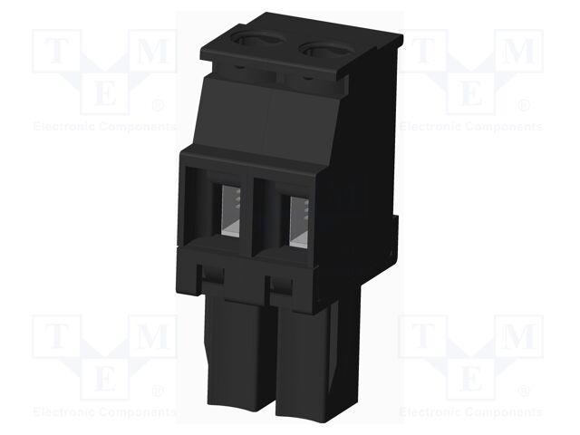 Connector: pluggable terminal block; plug; female; angled 90°