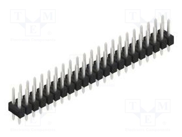 Connector: pin strips; pin header; male; PIN: 44; 2.54mm; THT; 2x22