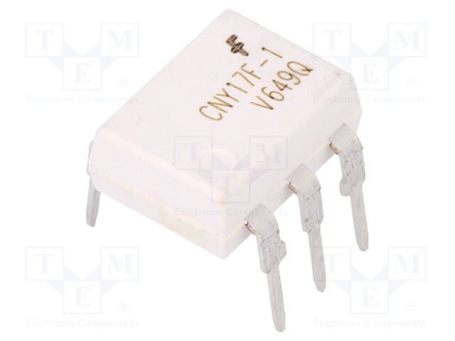 Optocoupler; THT; Channels: 1; Out: transistor; Uinsul: 4.17kV; DIP6