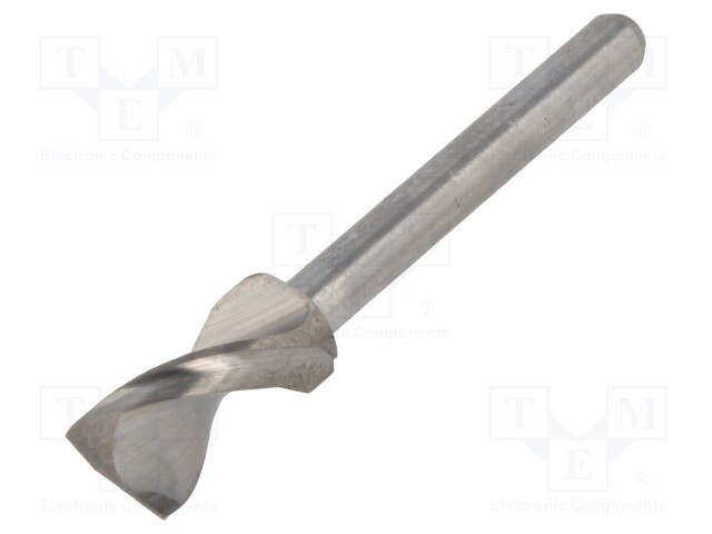 Drill bit; PCB; Ø: 5.95mm; L: 38.2mm; 1/8" (3,175mm)