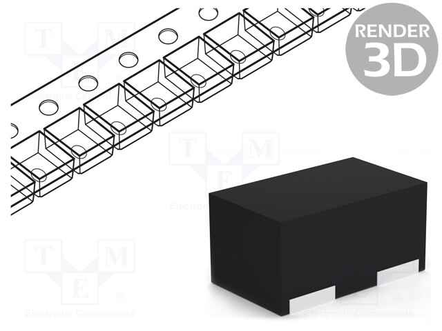 Diode: transil; 55W; 3.7V; 6A; unidirectional; DFN2; 11pF