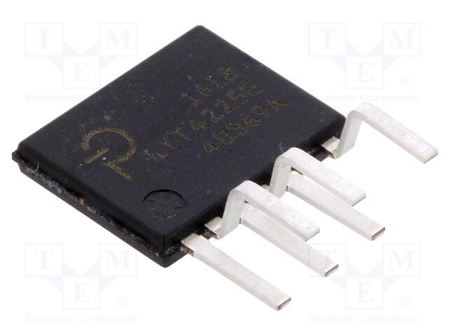 PMIC; AC/DC switcher,LED driver; 160÷308V; Ubr: 725V; eSIP-7C