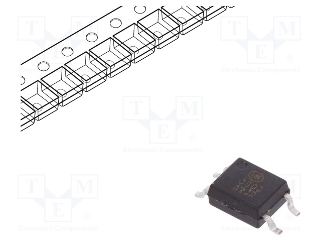 Optotriac; 3.75kV; triac; Mini-flat 4pin; Channels: 1