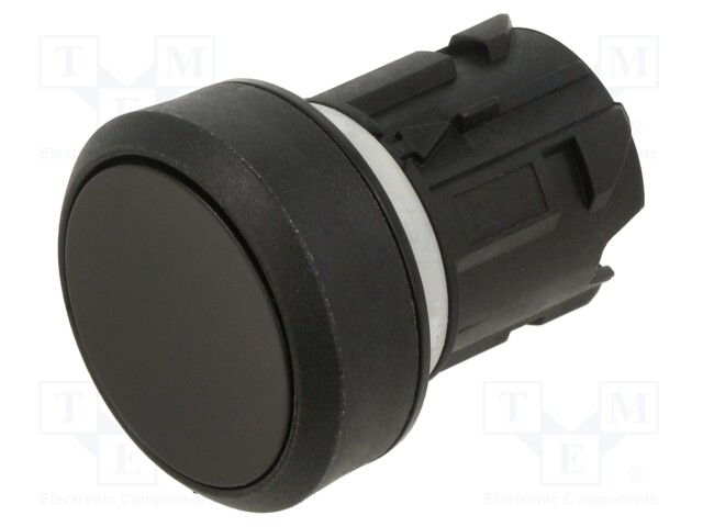 Switch: push-button; 22mm; black