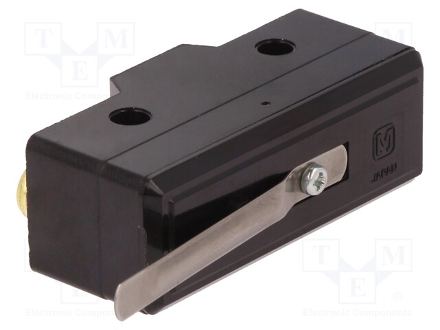 Microswitch SNAP ACTION; with lever; SPDT; 10A/250VAC; ON-(ON)