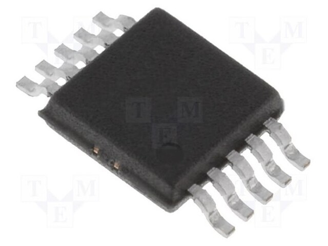 D/A converter; 12bit; Channels: 1; 4.5÷5.25V; uMAX10