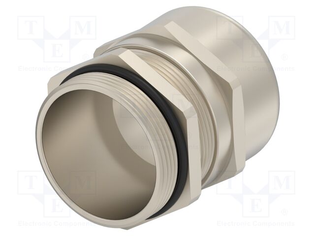 Cable gland; without nut,with long thread; M63; IP68; Mat: brass
