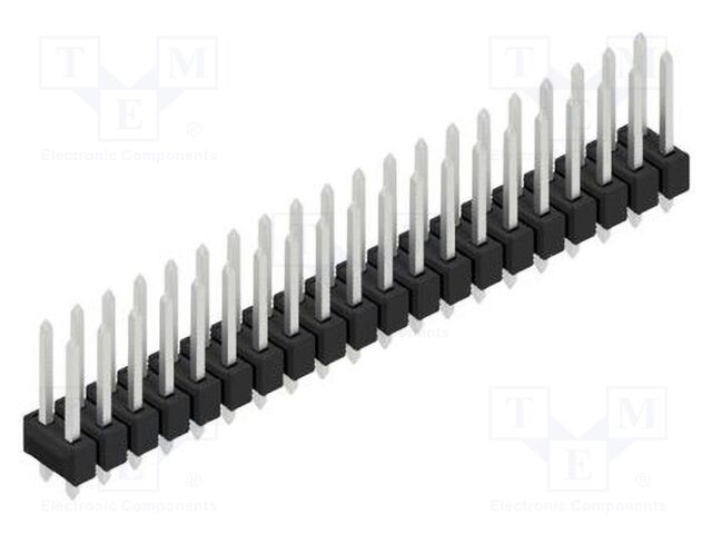 Connector: pin strips; pin header; male; PIN: 40; 2.54mm; THT; 2x20