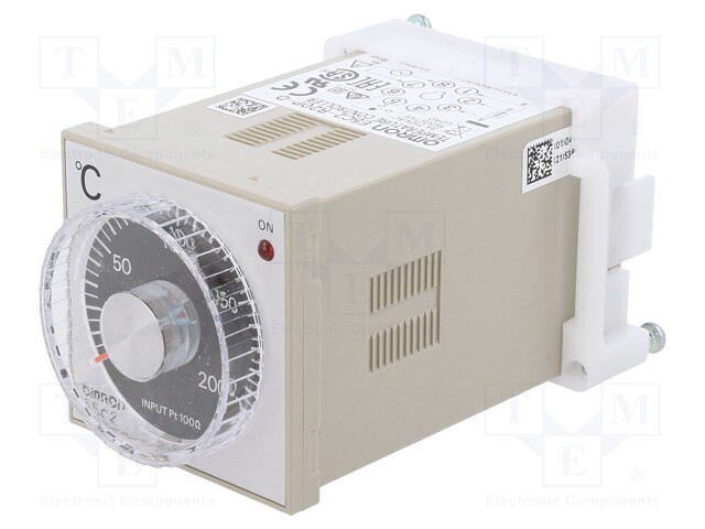 Module: regulator; Pt100; temperature; SPDT; socket; 0÷200°C