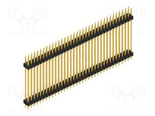 Connector: pin strips; pin header; male; PIN: 70; 2.54mm; THT; 2x35