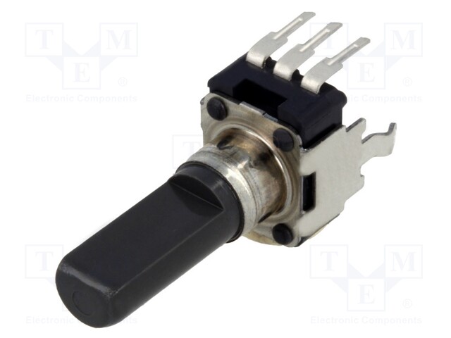 Potentiometer: shaft; single turn,vertical; 10kΩ; ±20%; 6mm