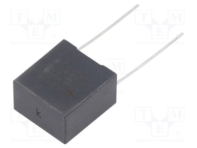 Capacitor: polypropylene; X2; 680nF; 15mm; ±10%; 18x19x11mm