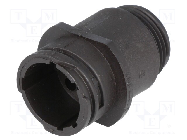 Plug; male; PIN: 9; w/o contacts; CPC Series 1; for cable