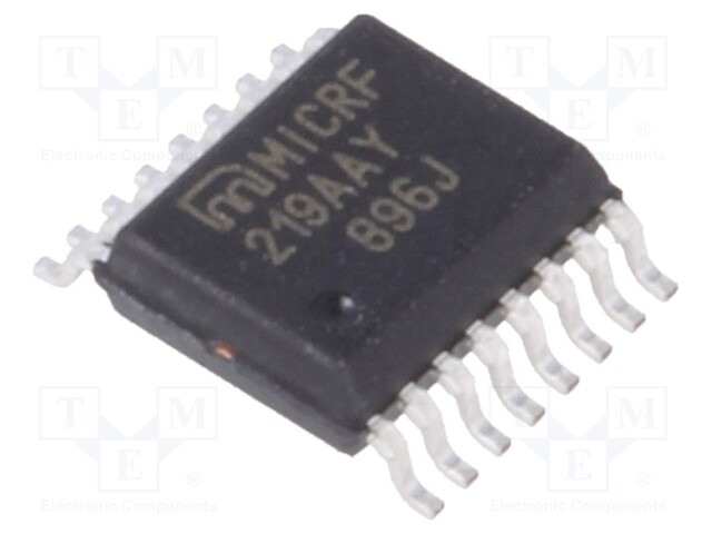 Integrated circuit: RF  receiver; serial,transparent; QSOP16