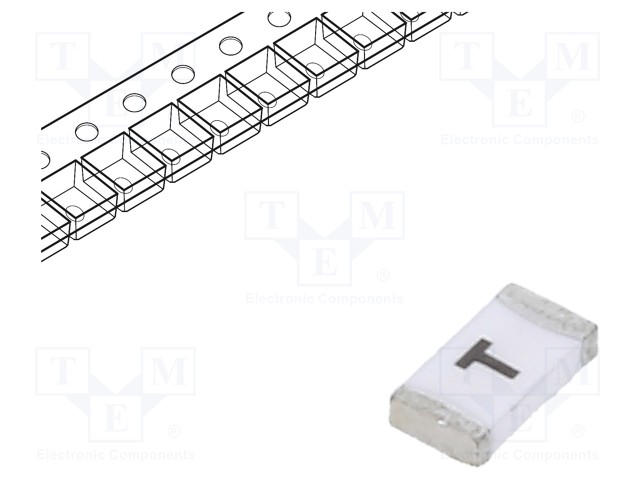 Fuse: fuse; 5A; 63VDC; SMD; ceramic; Case: SMD; CQ