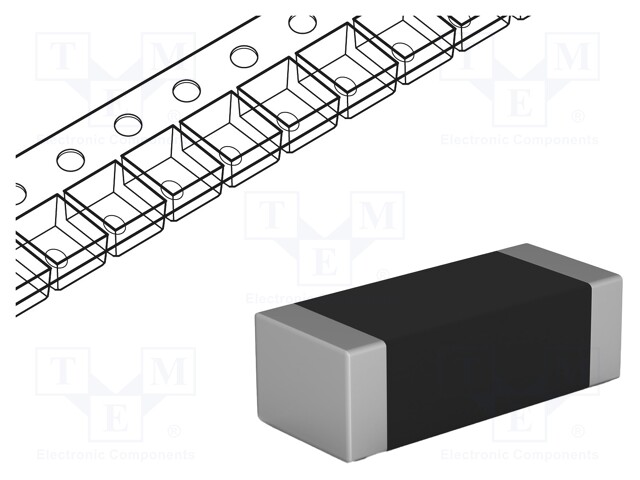 Varistor: metal-oxide; SMD; 1206; 50VAC; 65VDC; 0.6J; 100A; 8mW