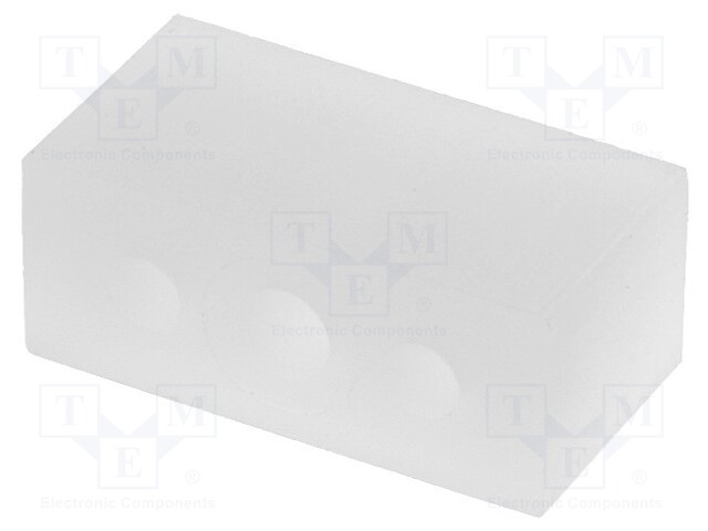Insulating distance; polyamide; 5mm; Colour: natural; UL94V-2
