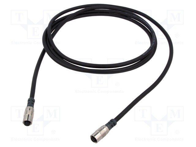 Cable; PIN: 8; 2.5m; KOLV-EDU1BL