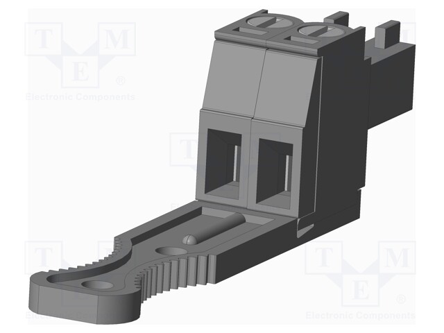 Connector: pluggable terminal block; plug; female; straight; grey