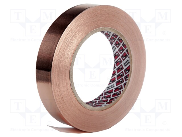 Tape: shielding; W: 15mm; L: 16.5m; Thk: 0.065mm; max.155°C; PPI 9110