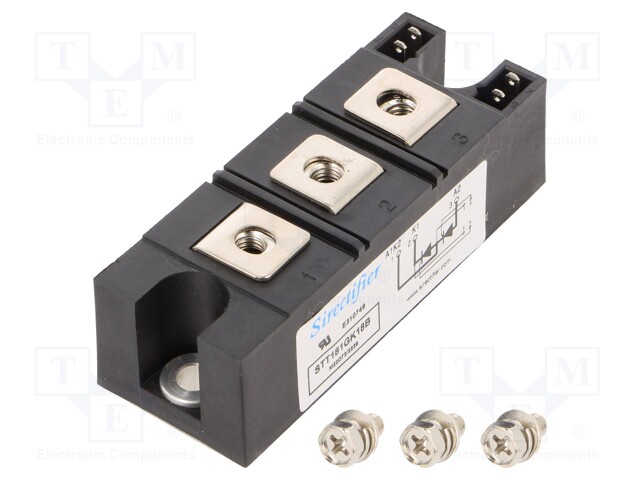 Module: thyristor; double series; 1.8kV; 181A; Ifmax: 284A; 34MM