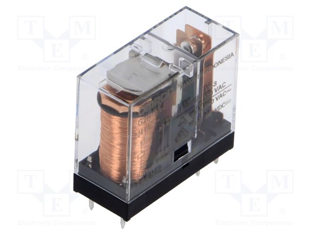 Relay: electromagnetic; SPST-NO; Ucoil: 24VAC; Icontacts max: 16A