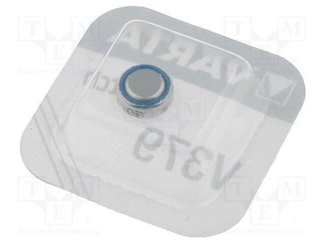 Battery: silver; 1.55V; SR63,coin; Batt.no: 1; Ø5.8x2.15mm; 16mAh