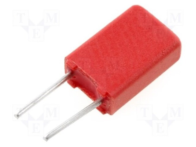 Capacitor: polyester; 220nF; 63V; Pitch: 2.5mm; ±10%; Mounting: THT