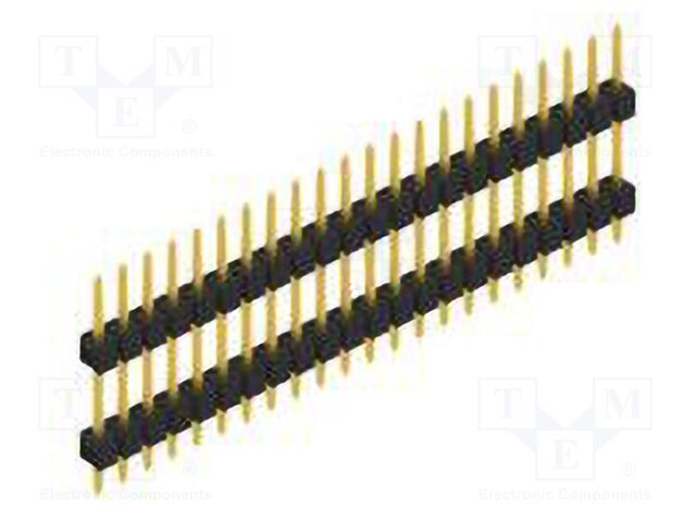 Connector: pin strips; pin header; male; PIN: 22; 2.54mm; THT; 1x22