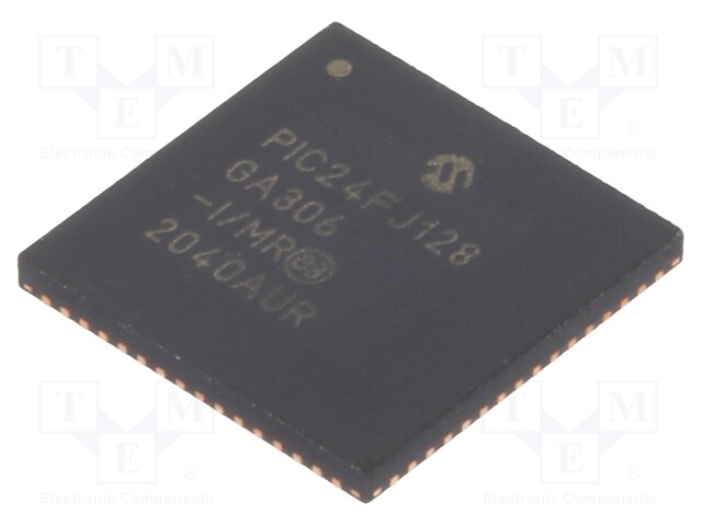 PIC microcontroller; Memory: 128kB; SRAM: 8.192kB; 32MHz; 2÷3.6VDC