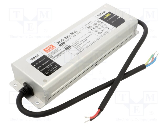 Power supply: switched-mode; LED; 320W; 74÷148VDC; 1050÷2800mA