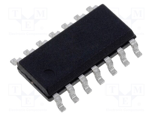 IC: interface; transceiver; RS422,RS485,full duplex; 10Mbps; SO14