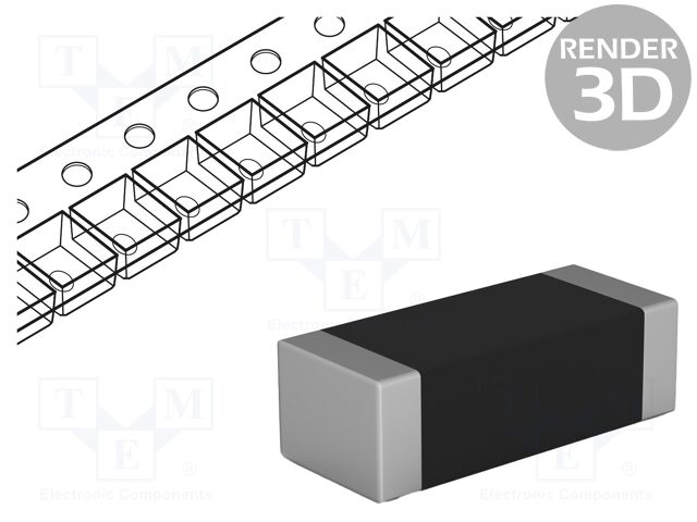High Frequency Inductor, AEC-Q200, SHLD, 0.68 µH, MLF series, 150 mA, 0805 [2012 Metric]